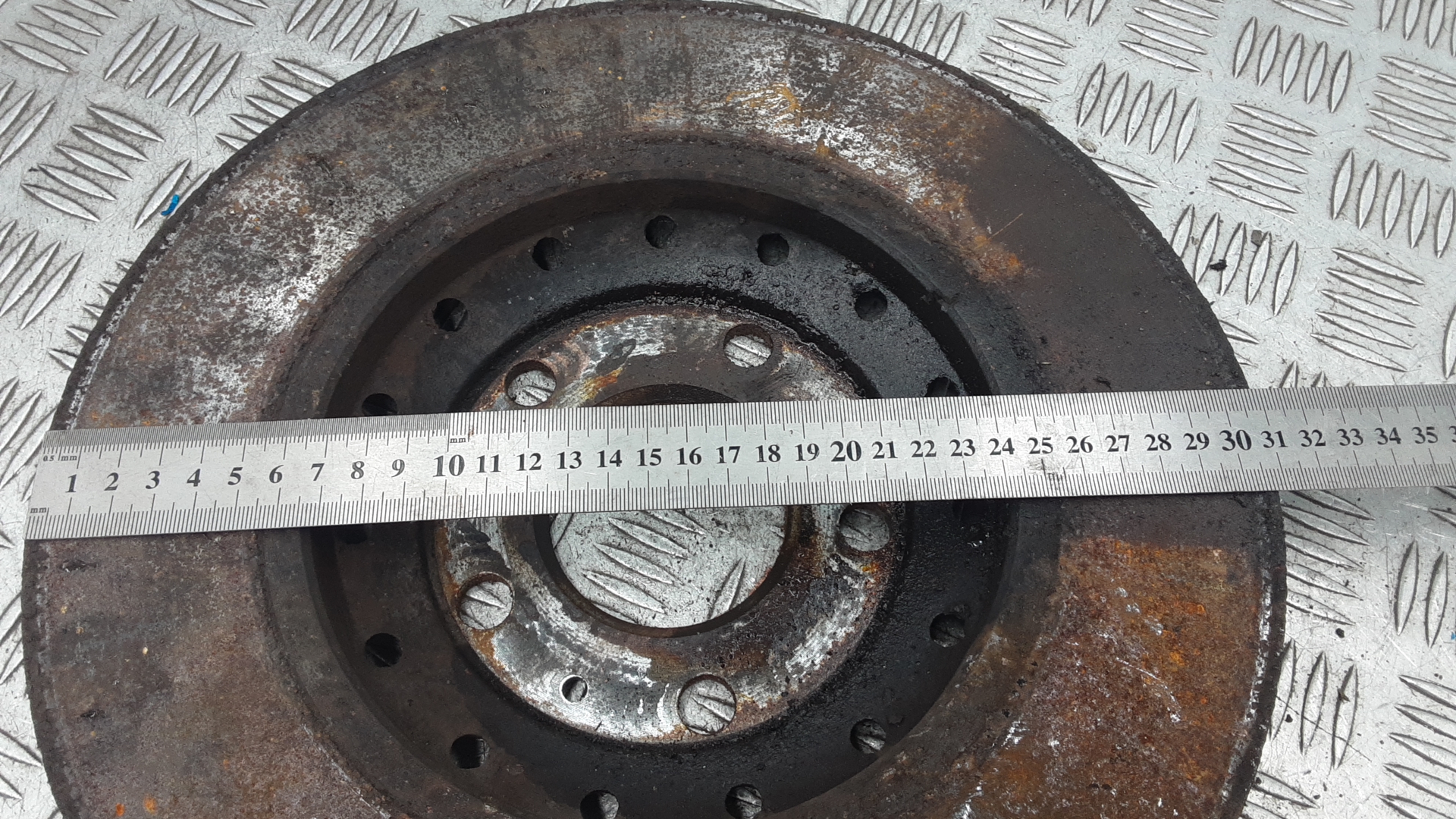 Диск тормозной задний