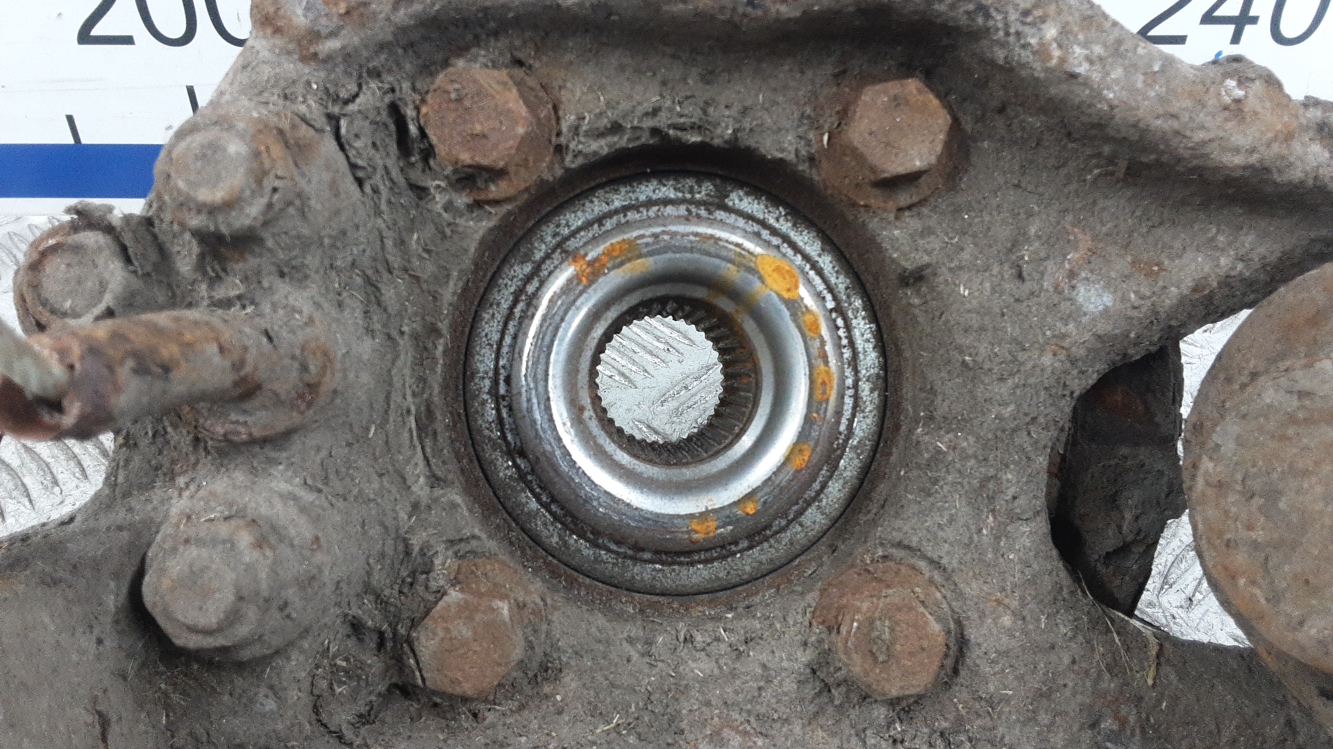 Ступица задняя