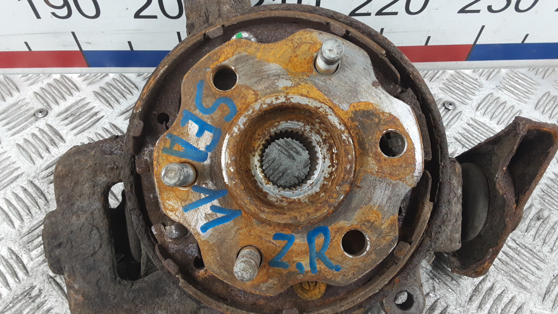 Ступица задняя