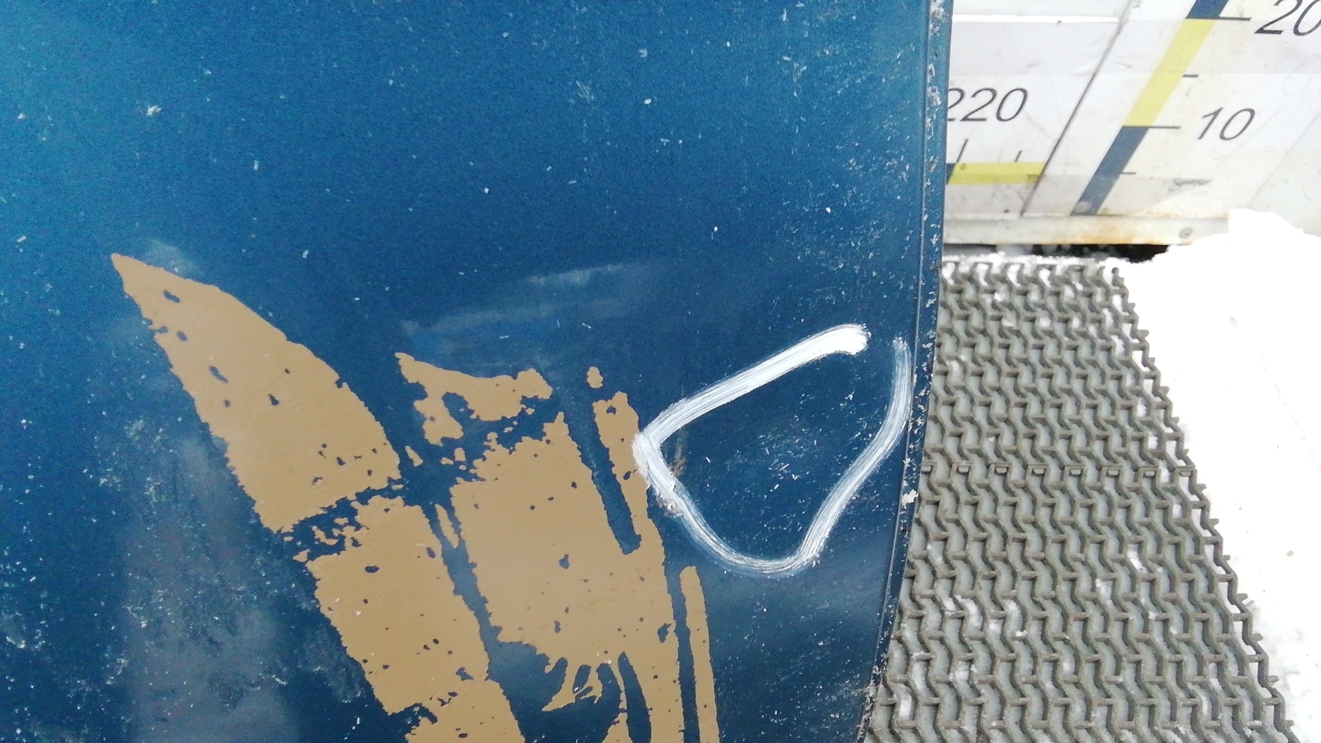 Дверь задняя правая