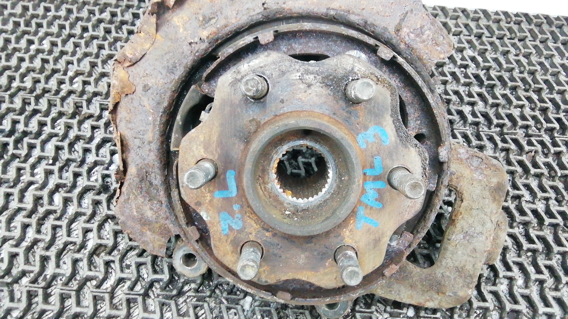 Ступица задняя