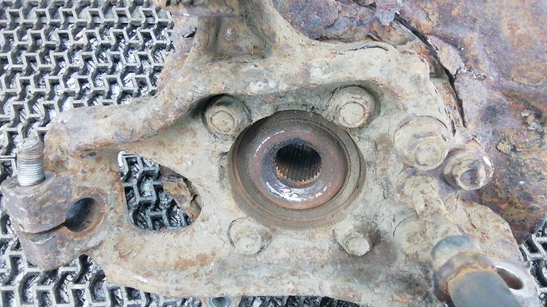 Ступица задняя