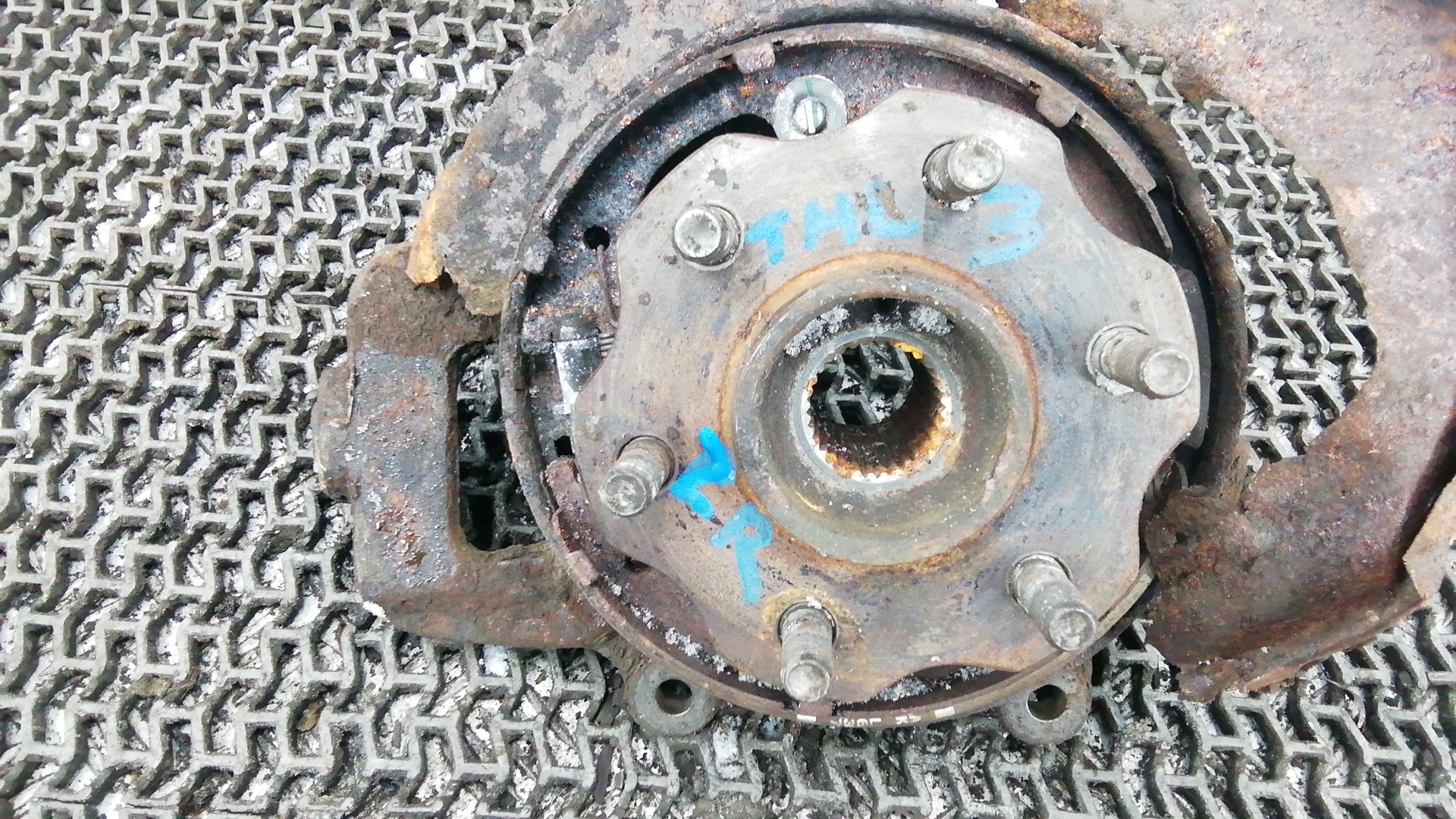 Ступица задняя