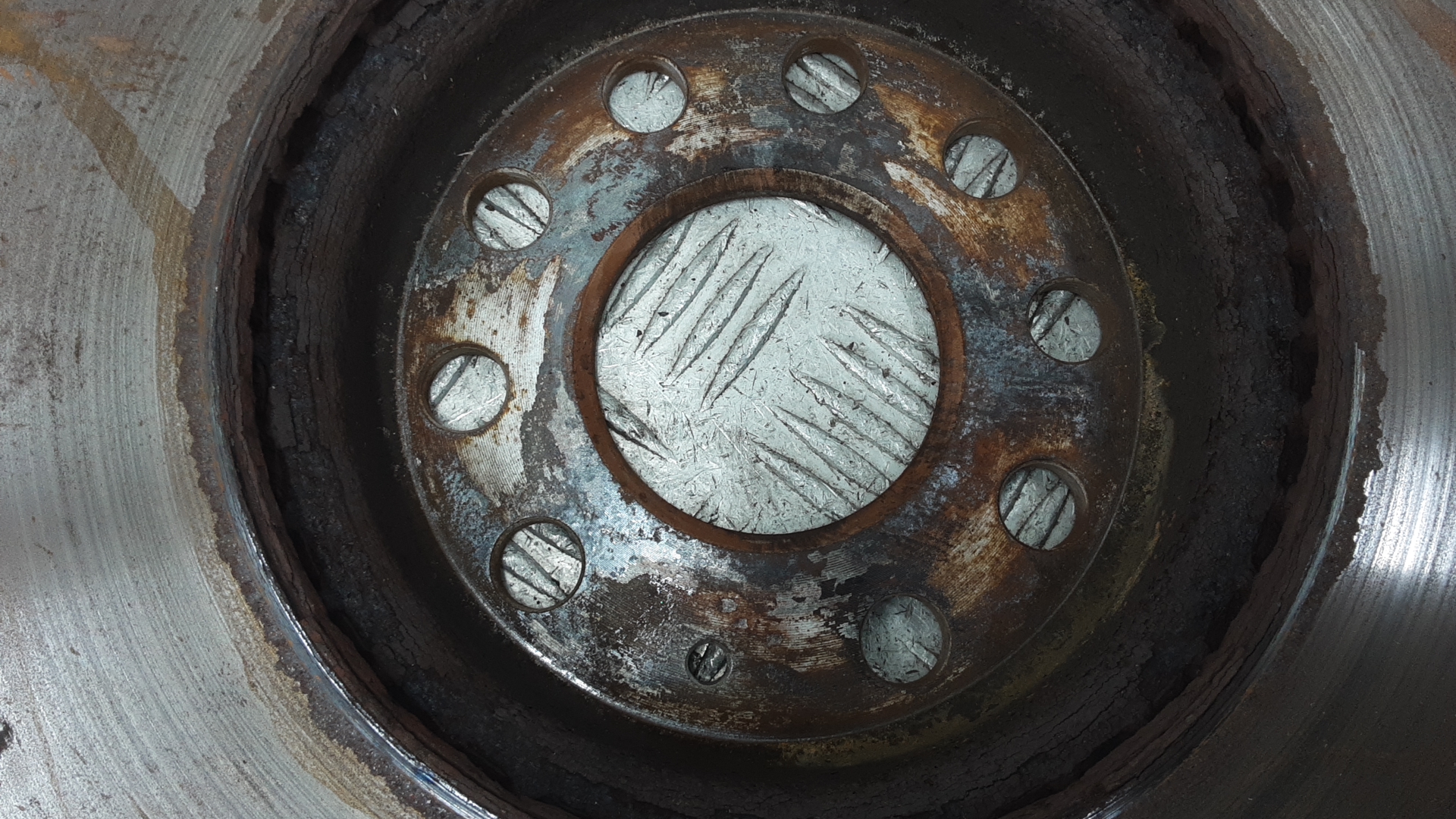 Диск тормозной передний вентилируемый