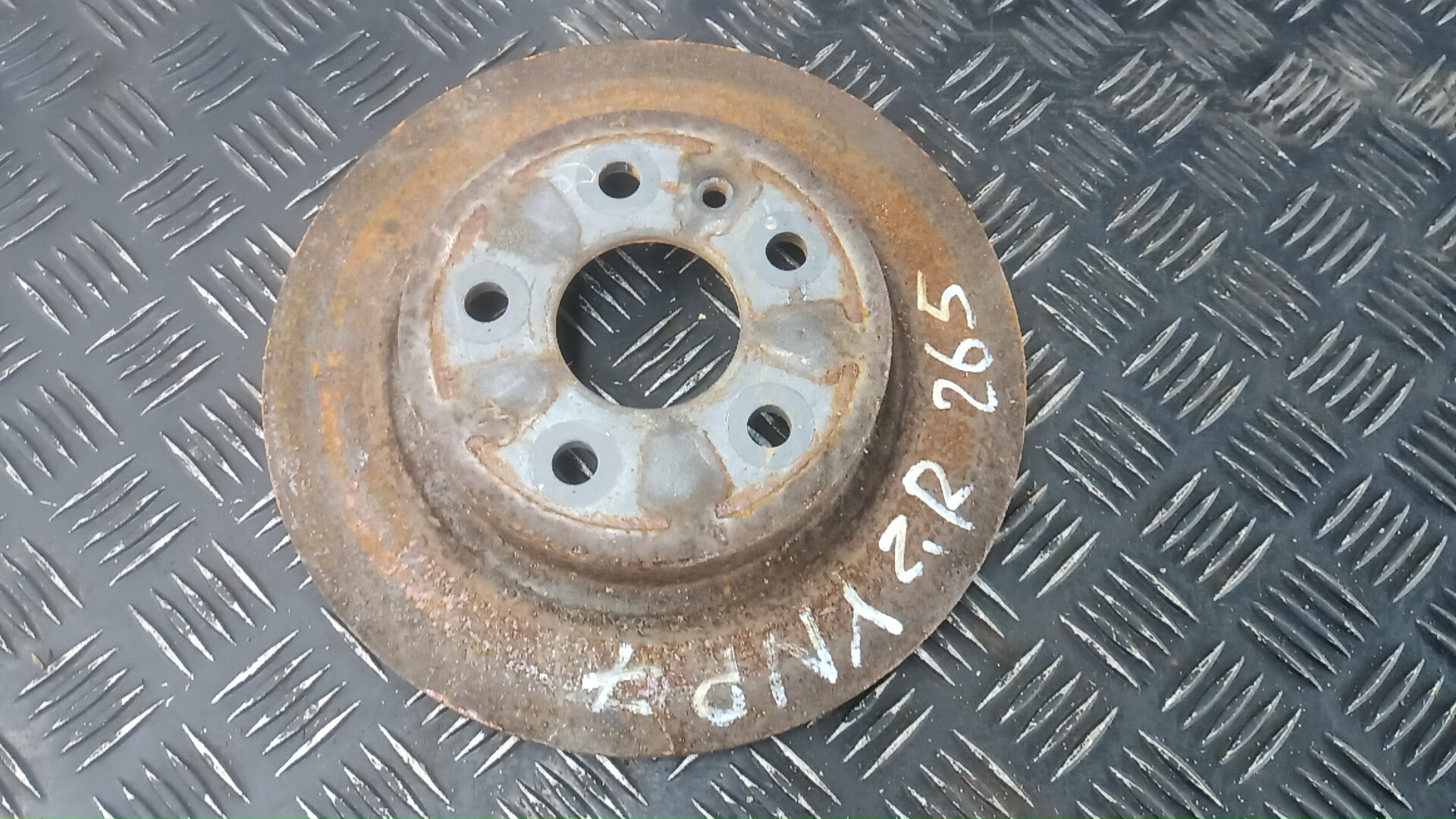 Диск тормозной задний