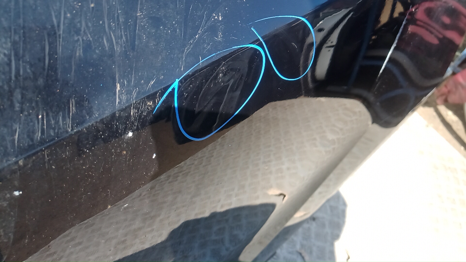 Дверь задняя левая