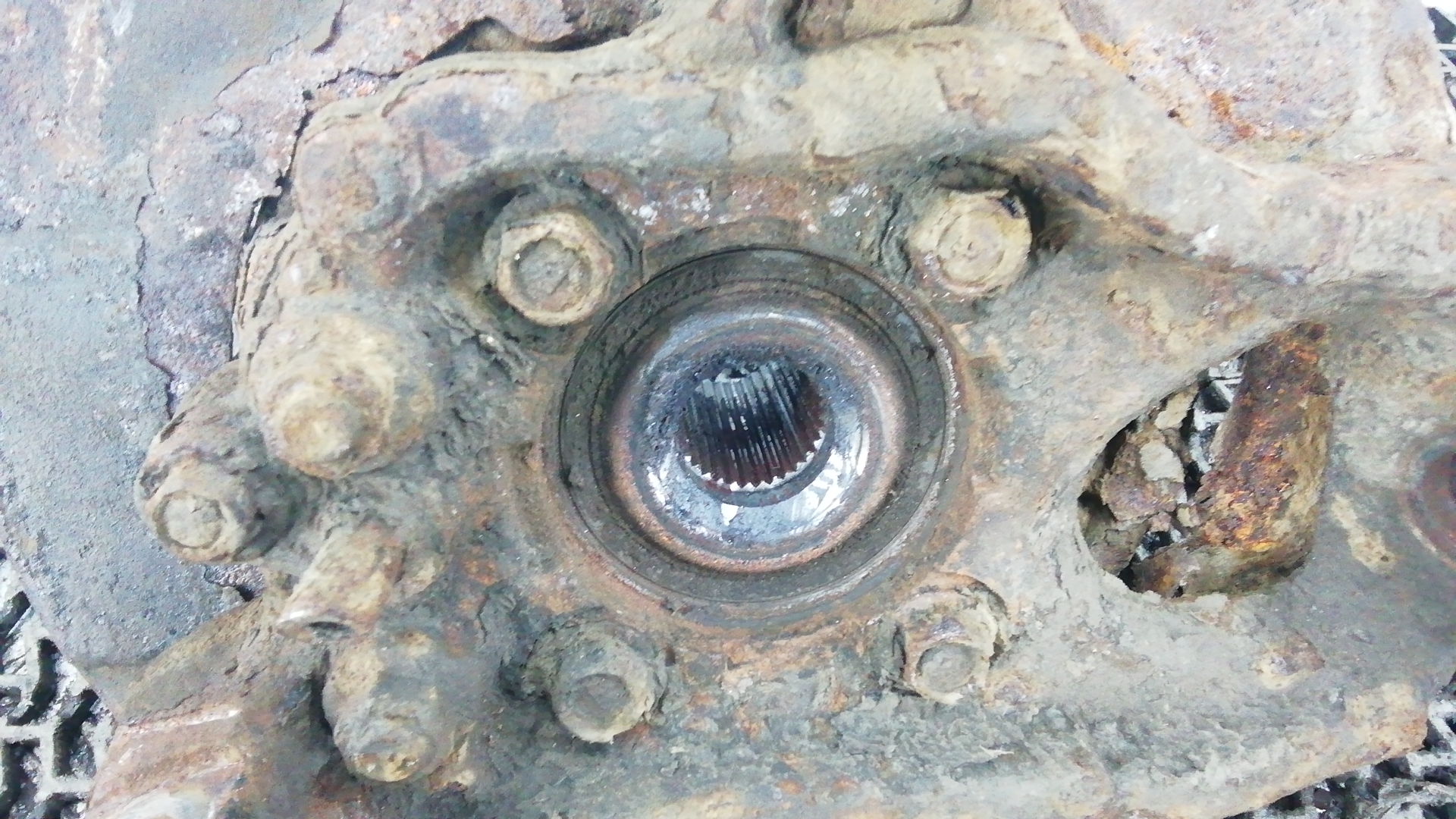 Ступица задняя