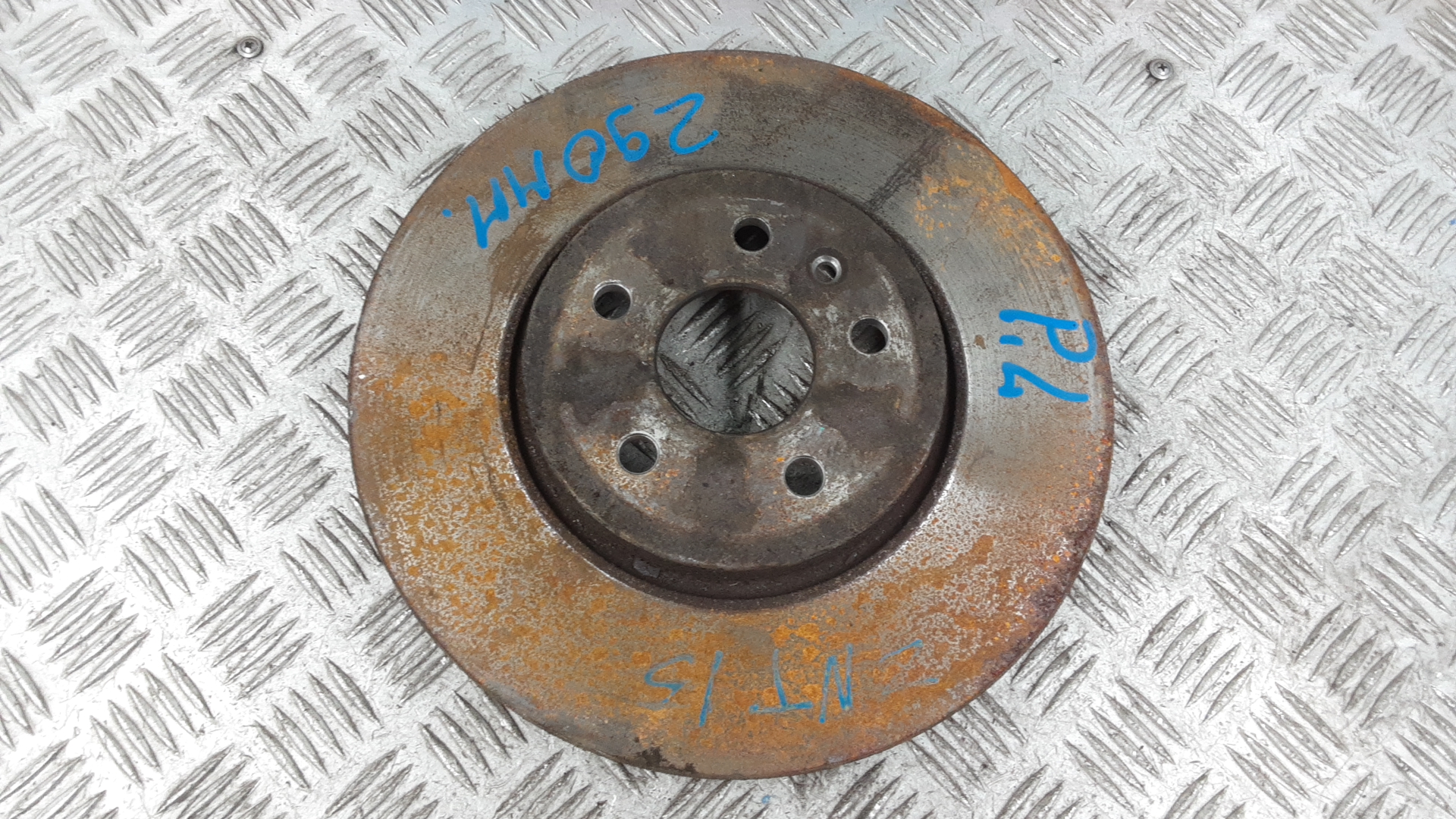 Диск тормозной передний вентилируемый