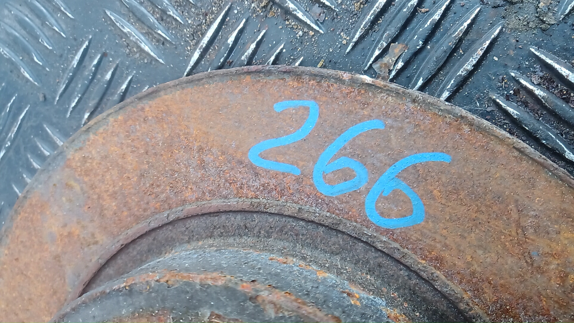 Диск тормозной задний