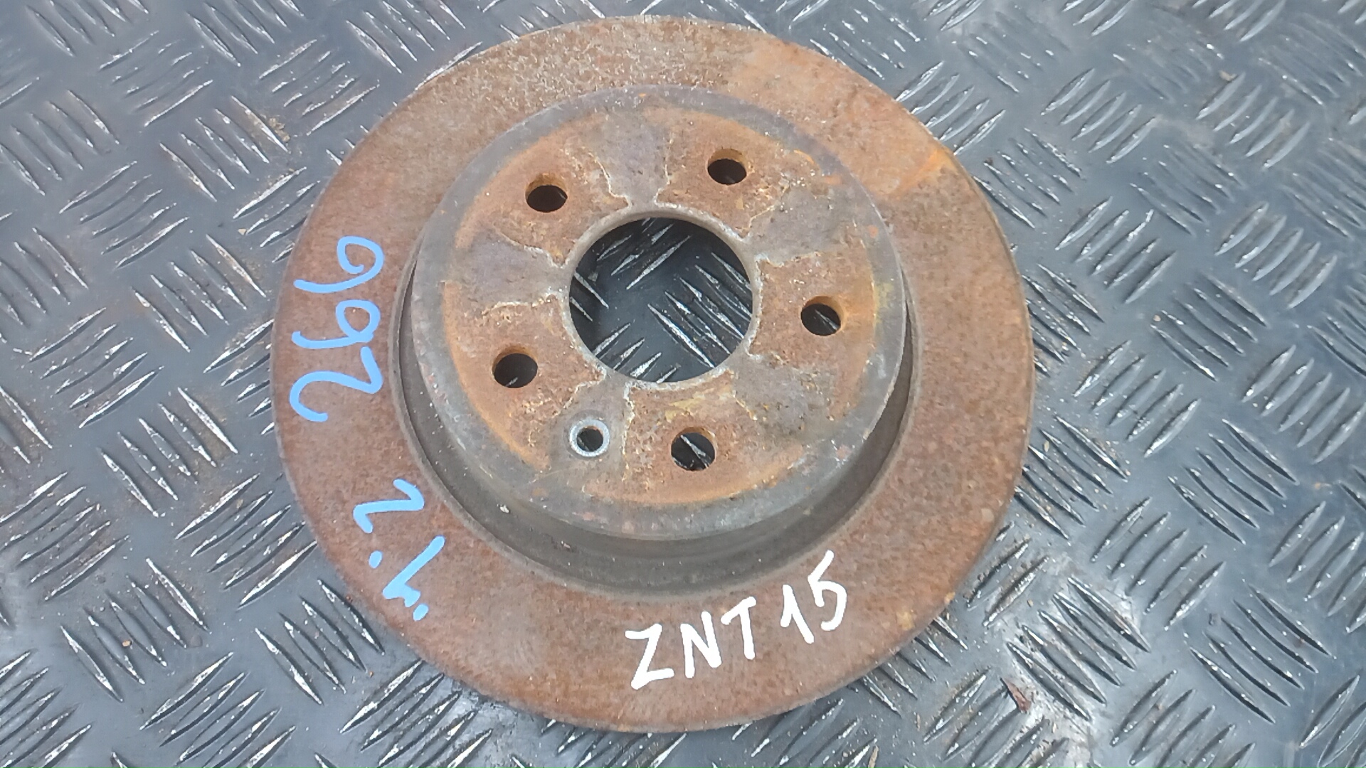 Диск тормозной задний