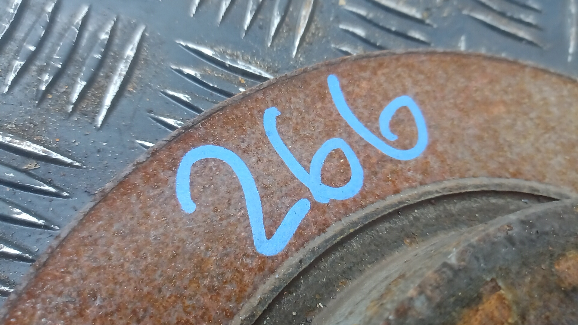 Диск тормозной задний