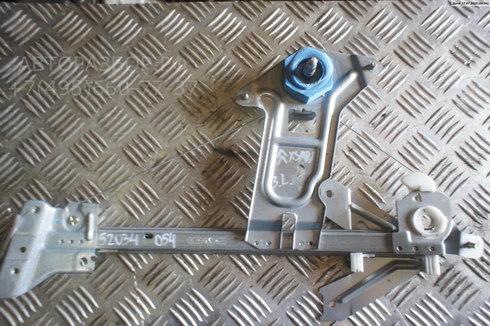 Стеклоподъемник механ. задний левый