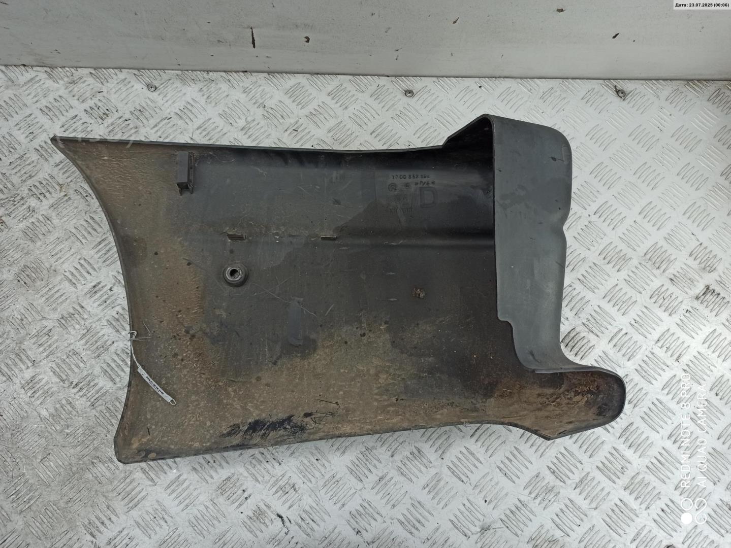 Накладка заднего бампера правая