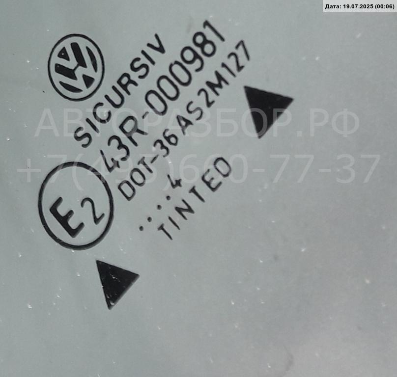 Стекло двери задней левой