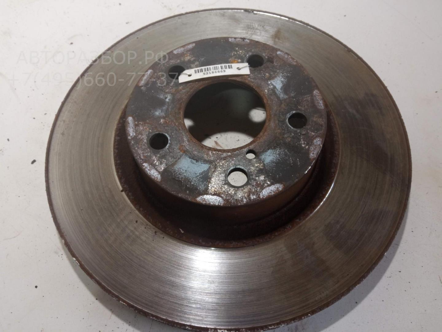 Диск тормозной передний вентилируемый