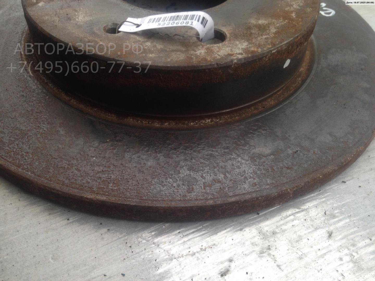 Диск тормозной задний