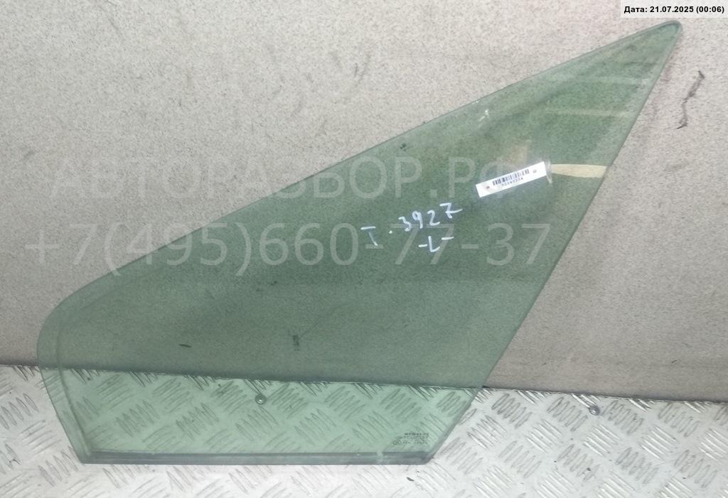 Стекло двери передней левой (форточка)