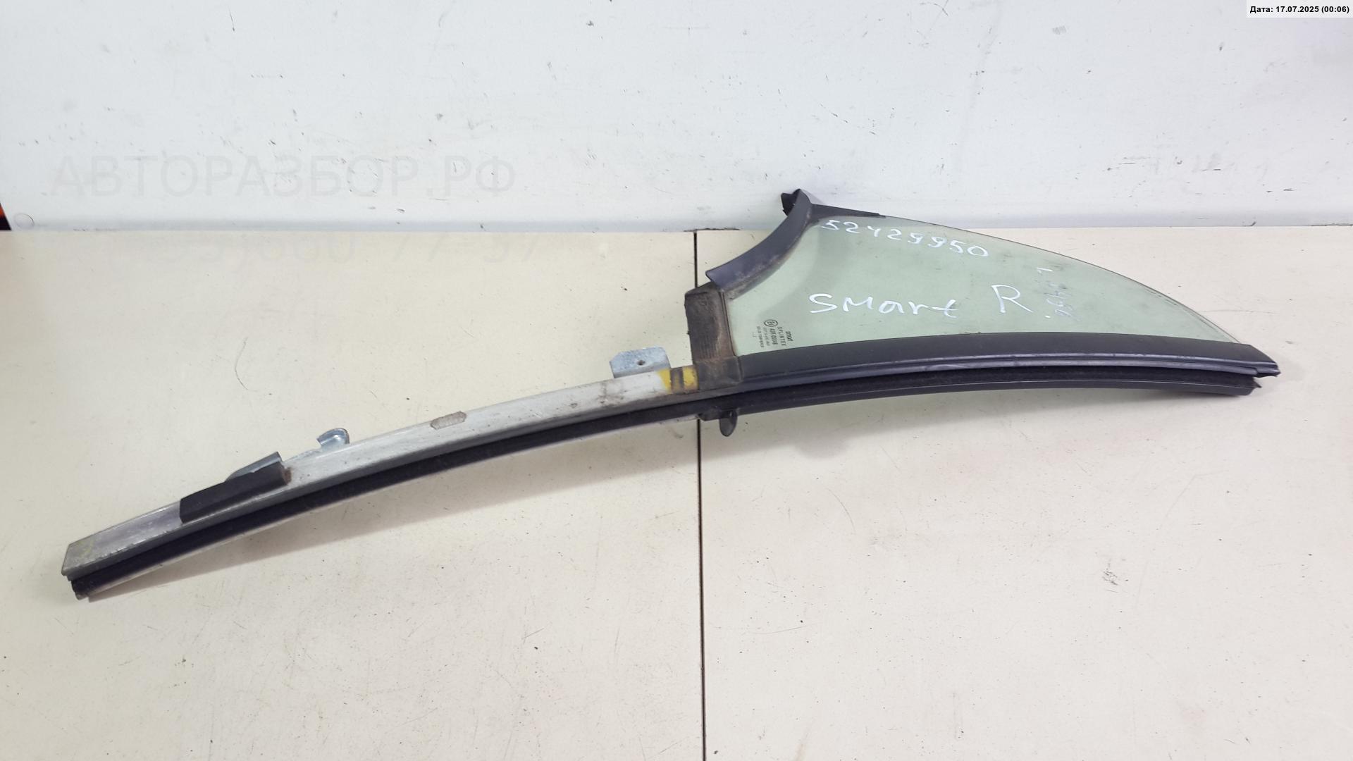 Стекло двери передней правой (форточка)