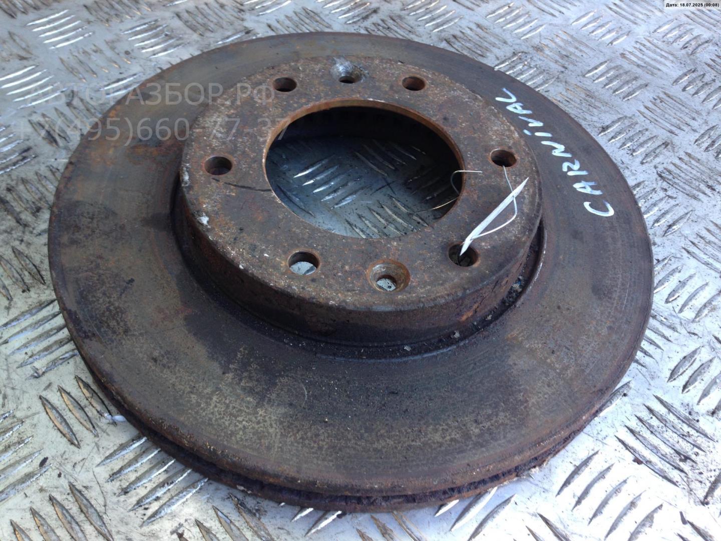 Диск тормозной передний вентилируемый