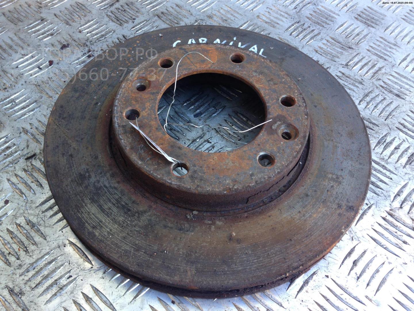 Диск тормозной передний вентилируемый