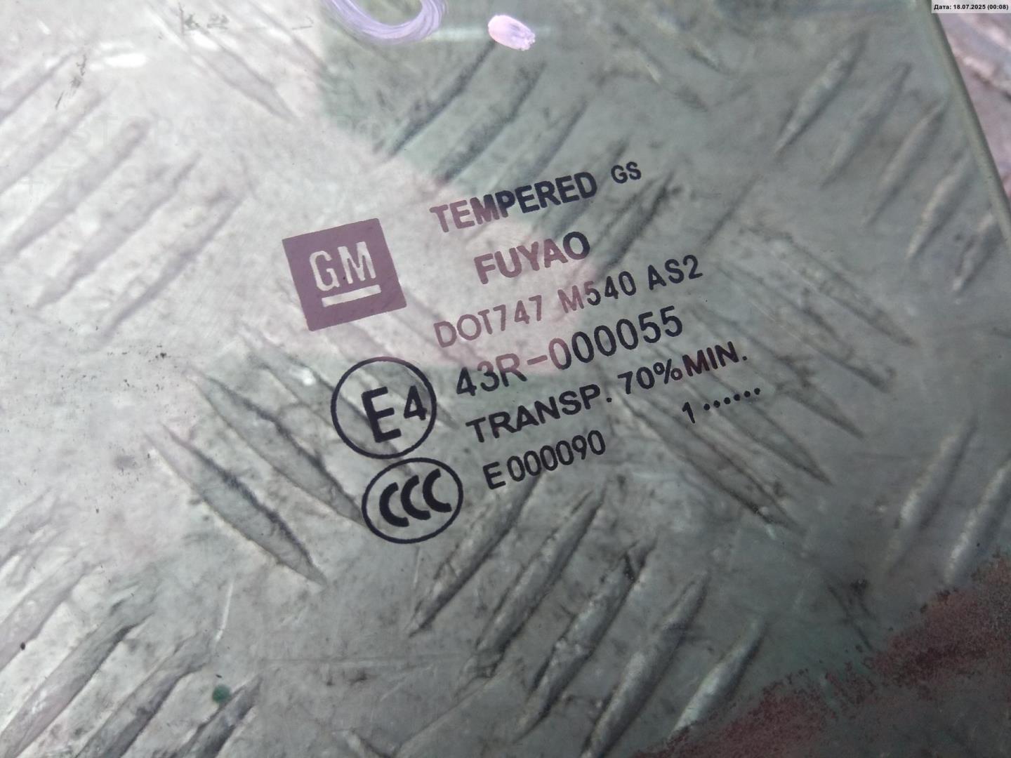 Стекло двери задней левой