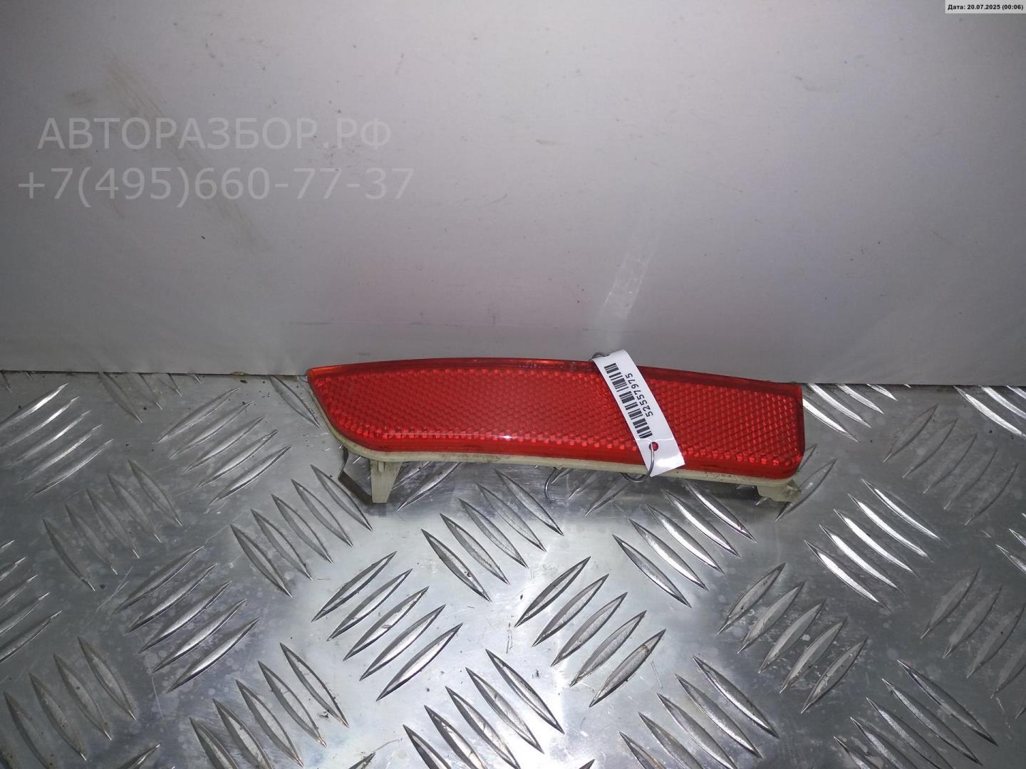 Отражатель в бампер задний левый