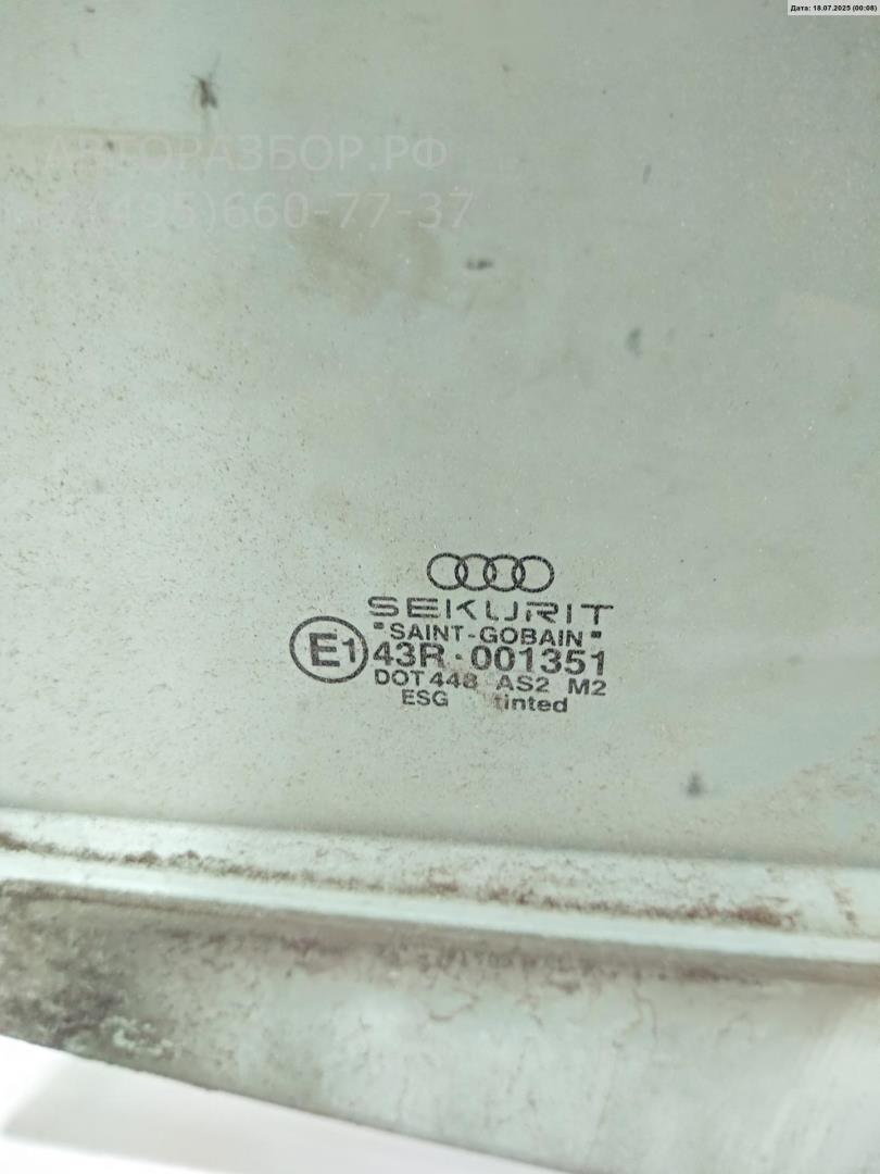 Стекло двери задней левой