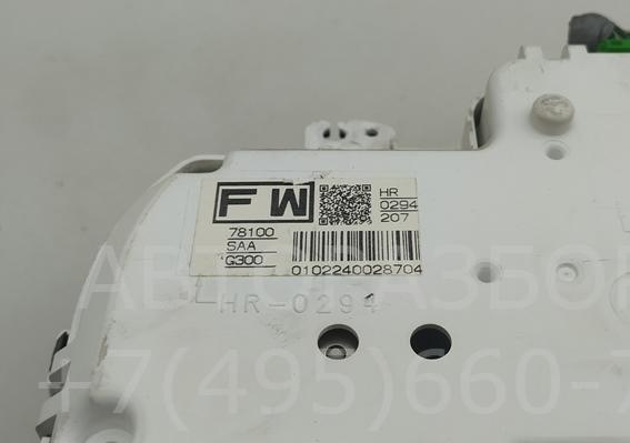 Панель приборов