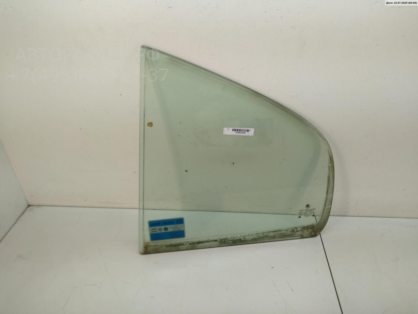 Стекло двери задней левой (форточка)