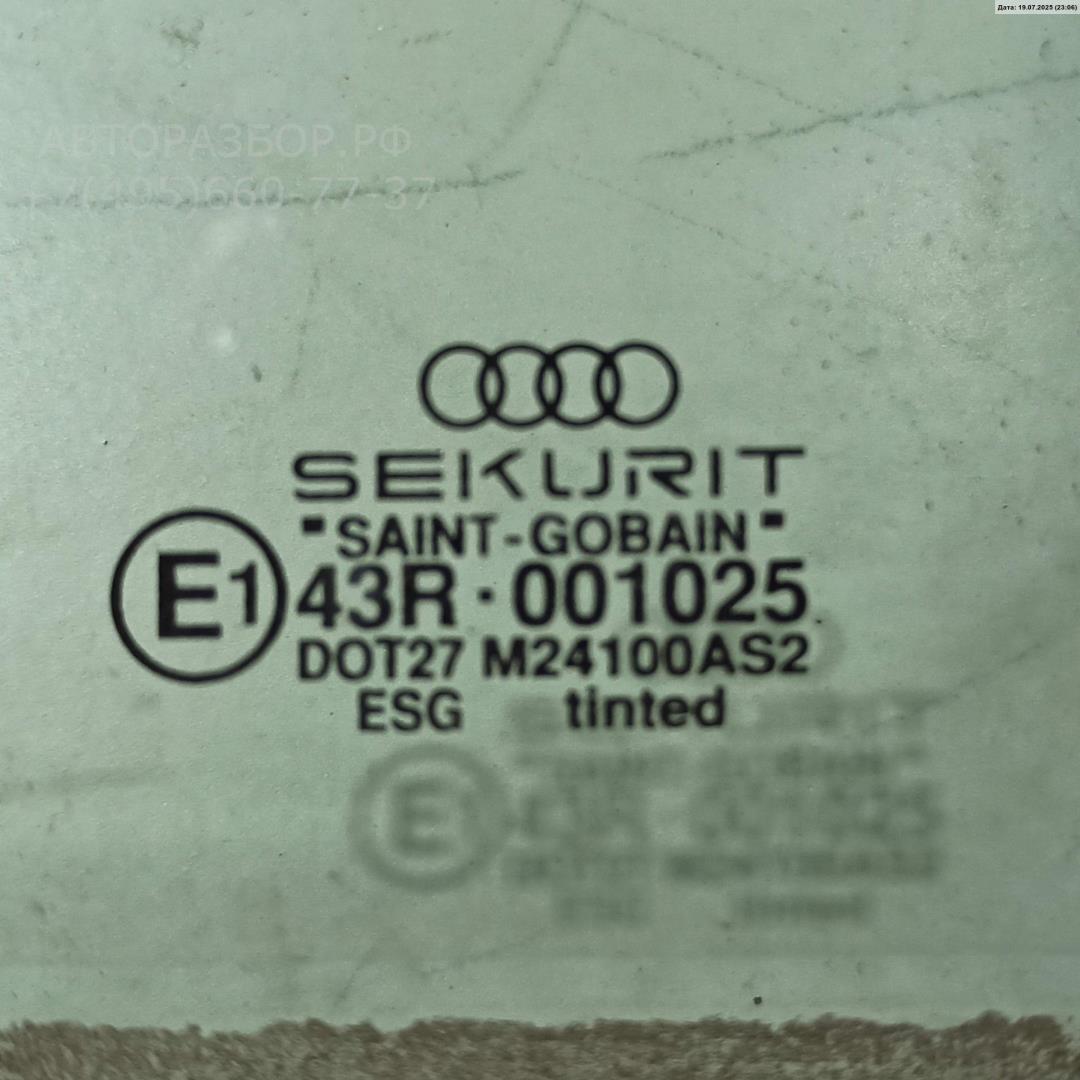 Стекло двери задней правой