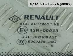 Стекло кузовное глухое правое