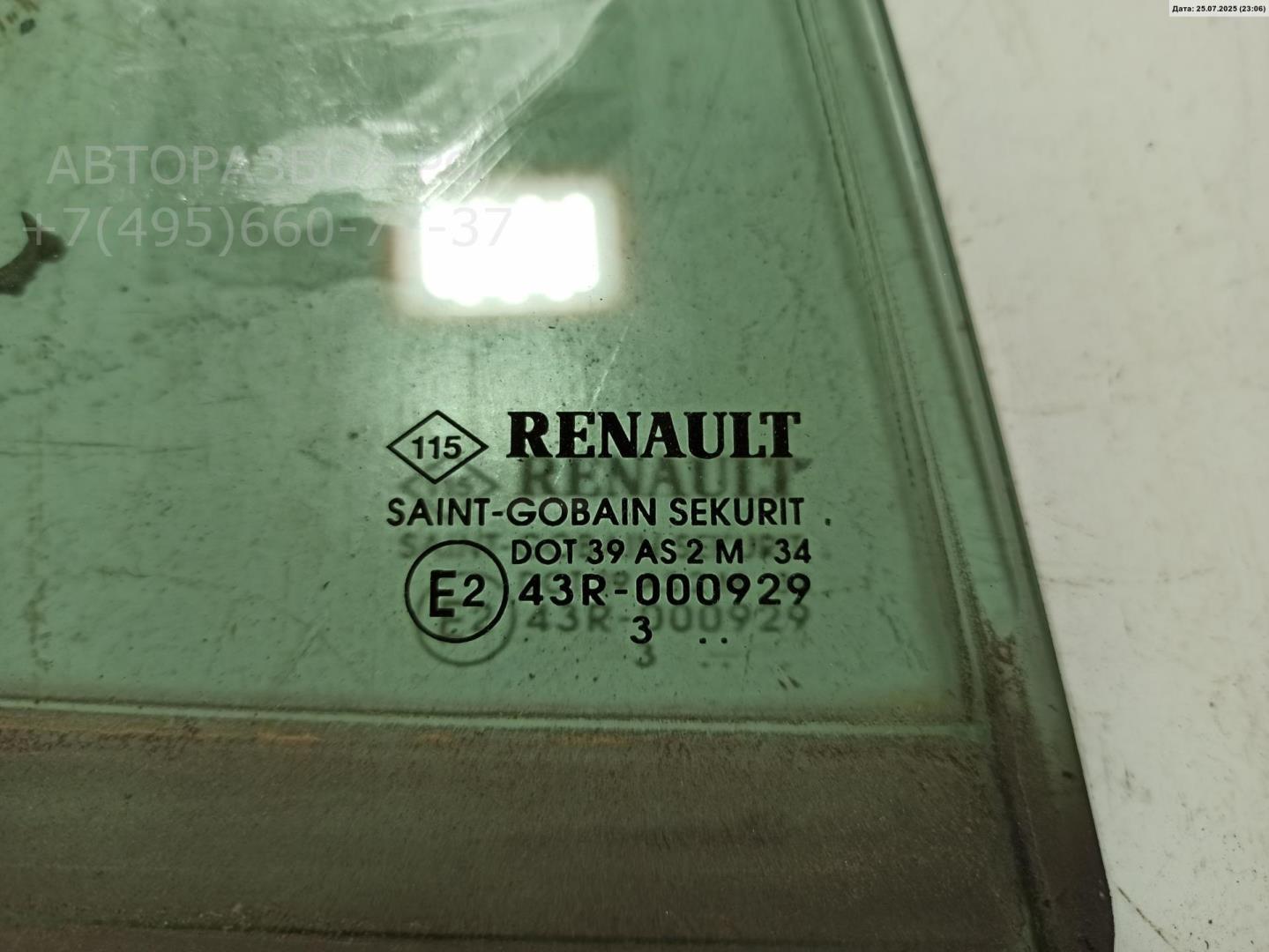 Стекло двери задней правой (форточка)