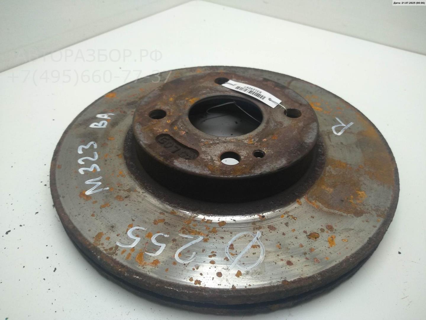 Диск тормозной передний вентилируемый