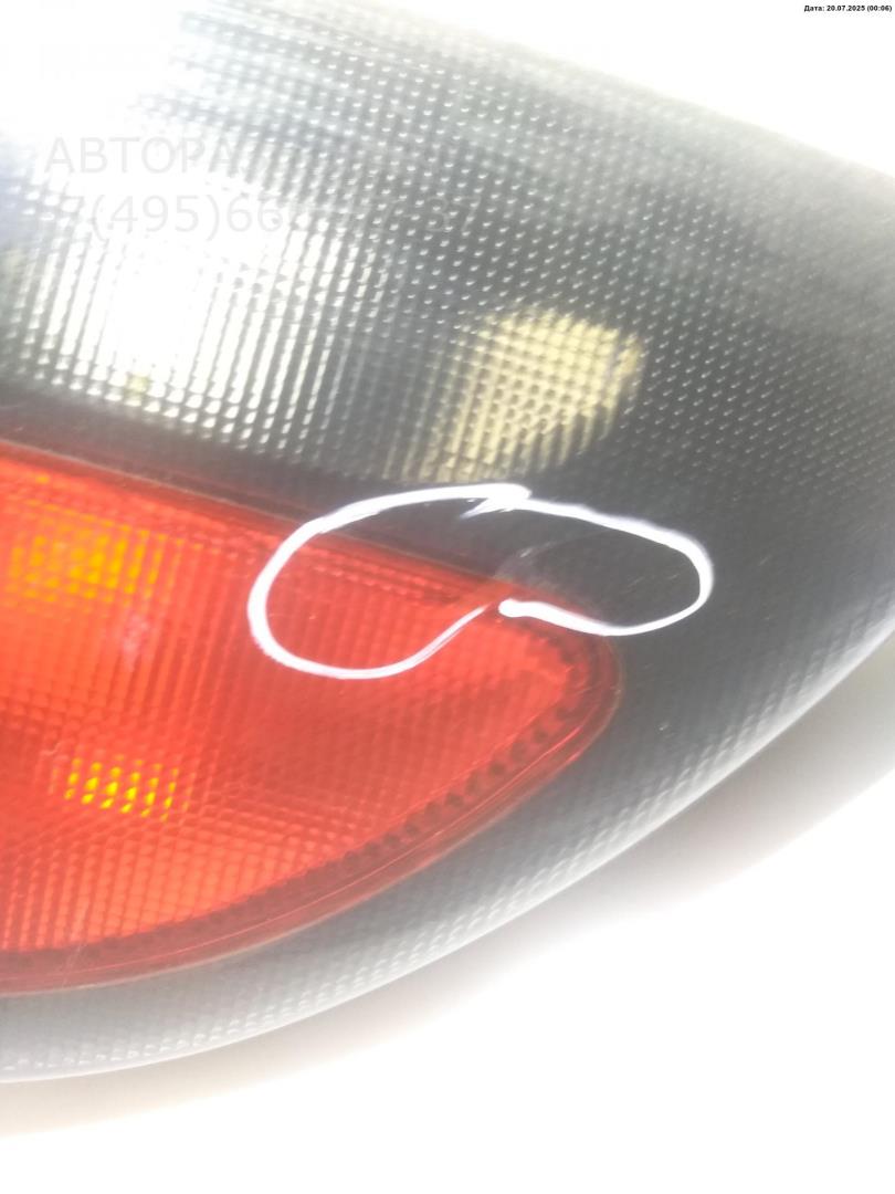 Фонарь задний внутренний левый