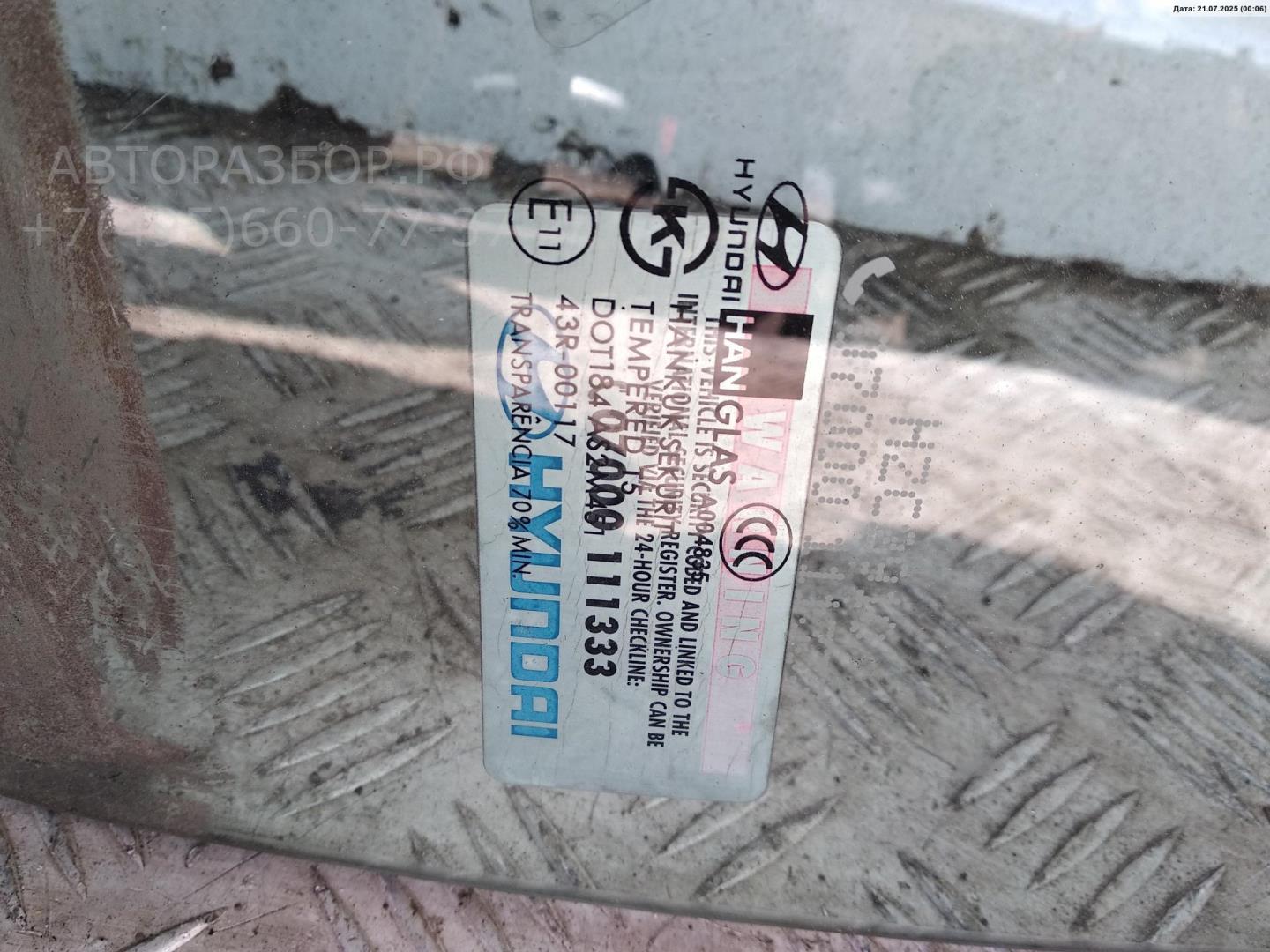 Стекло двери передней левой