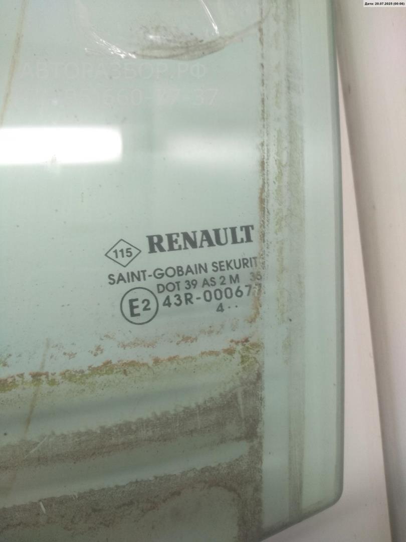 Стекло двери задней левой