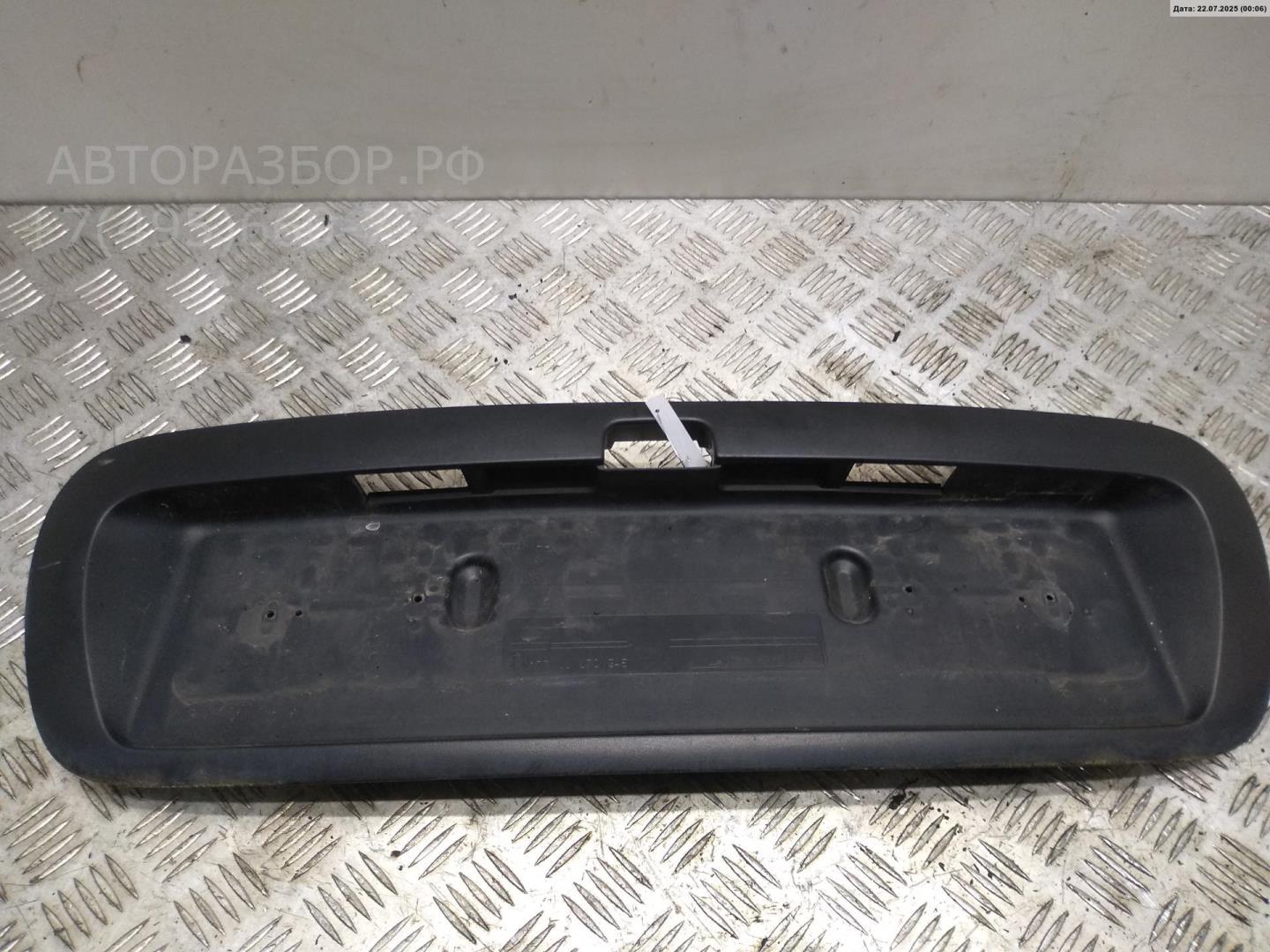 Накладка переднего бампера под номер