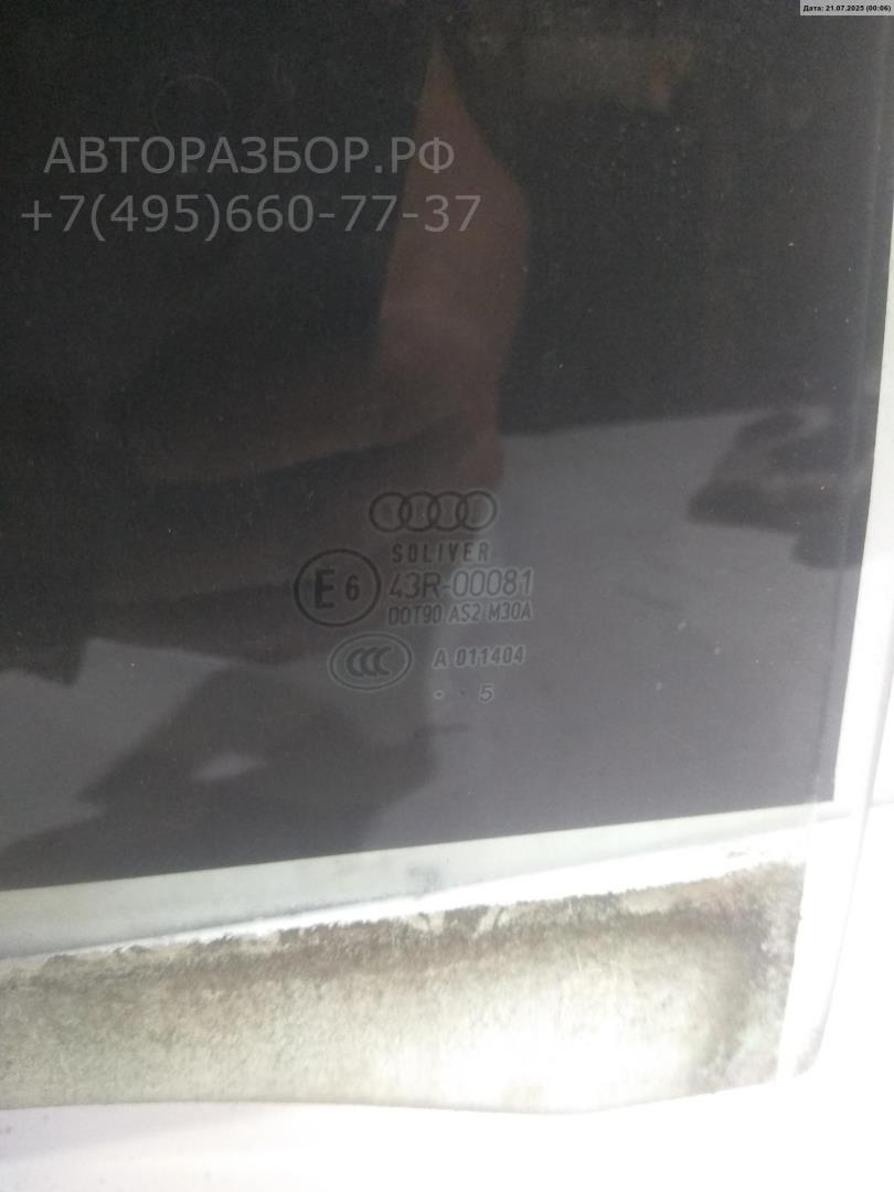 Стекло двери задней правой