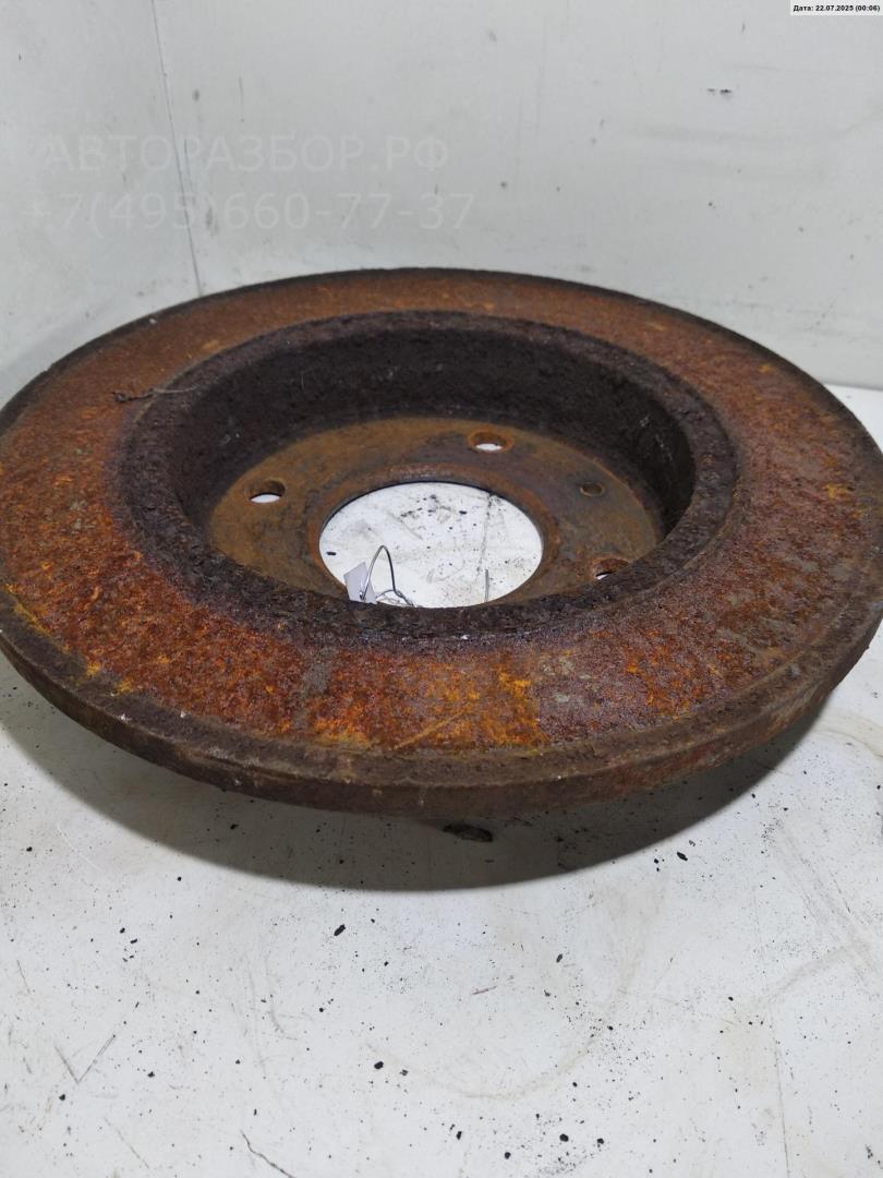 Диск тормозной задний