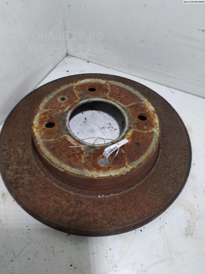 Диск тормозной задний