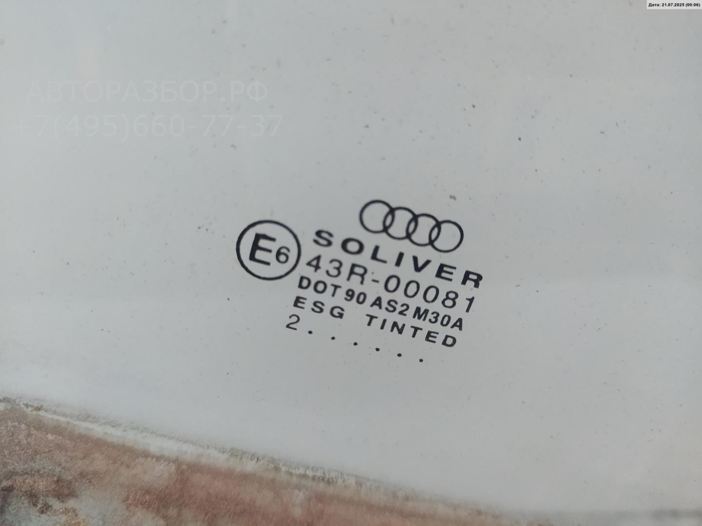 Стекло двери задней левой