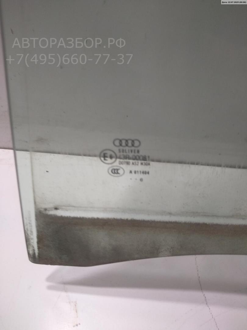 Стекло двери задней левой