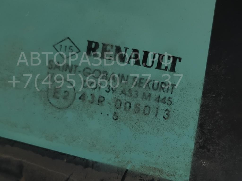 Стекло двери задней правой (форточка)