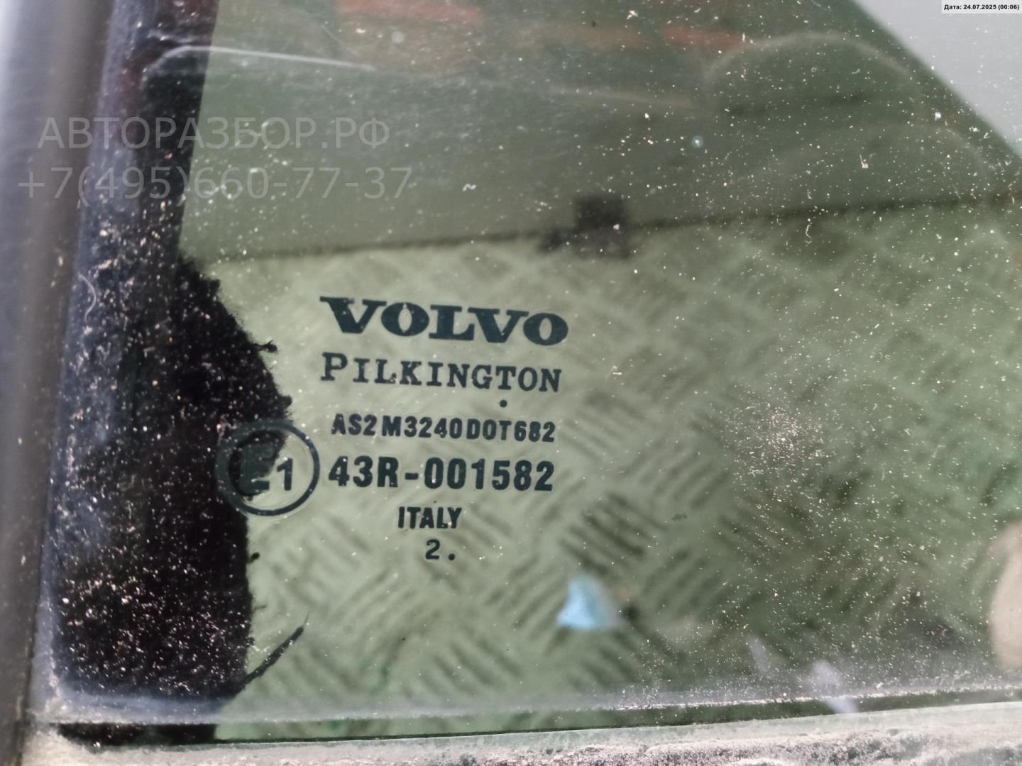 Стекло двери задней правой (форточка)