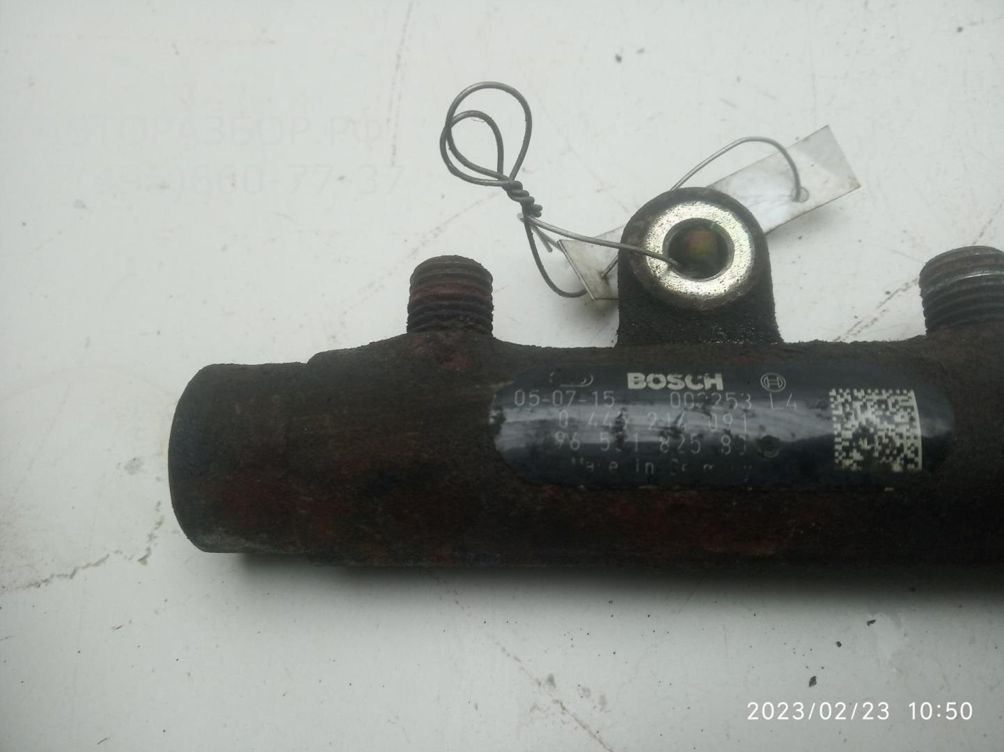 Рейка топливная (рампа)