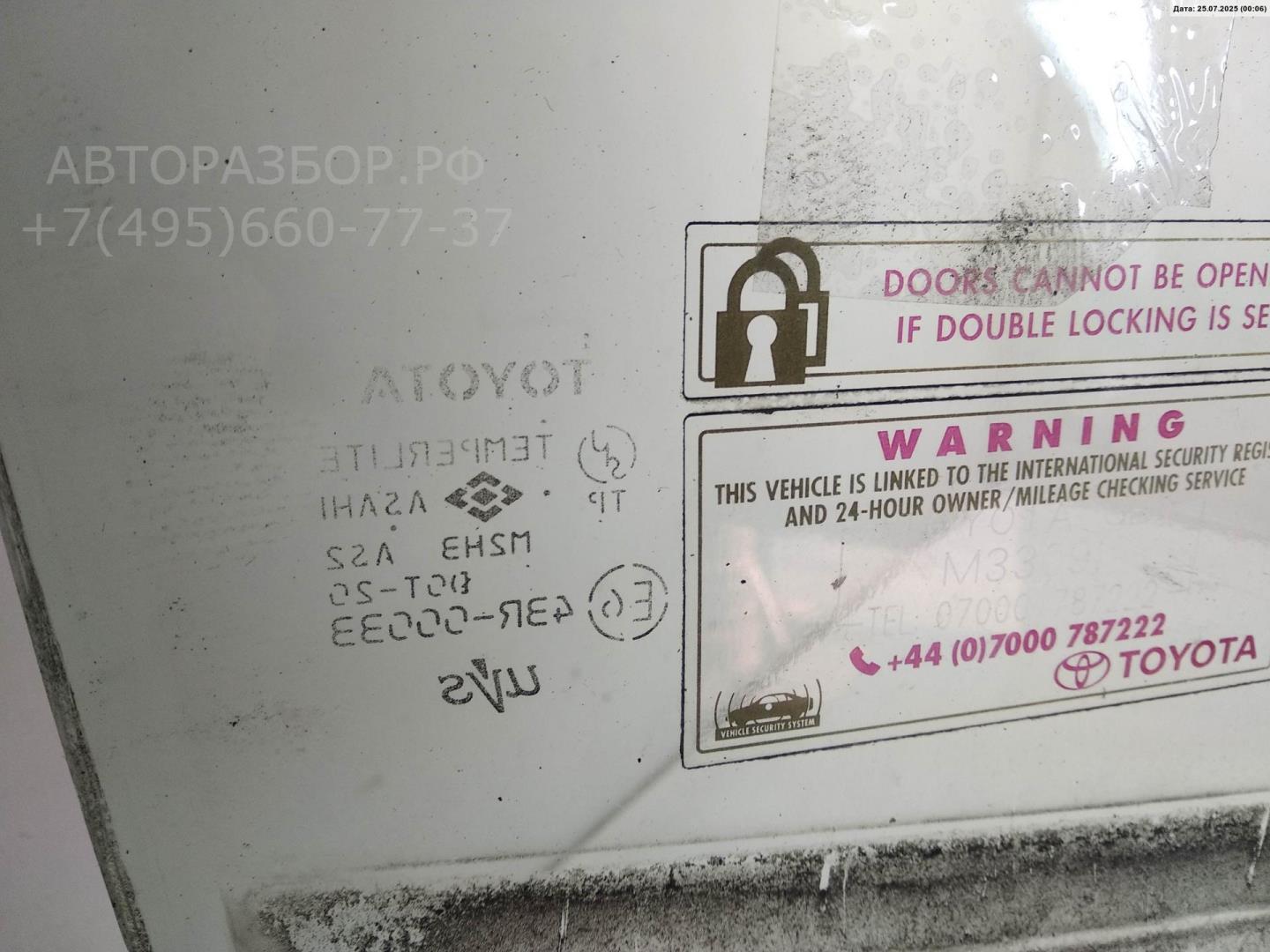 Стекло двери передней правой