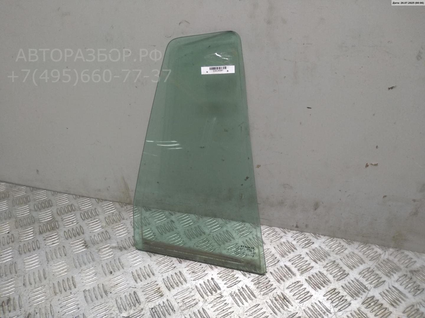Стекло двери задней правой (форточка)