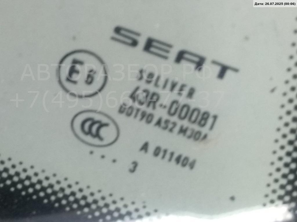 Стекло кузовное глухое правое