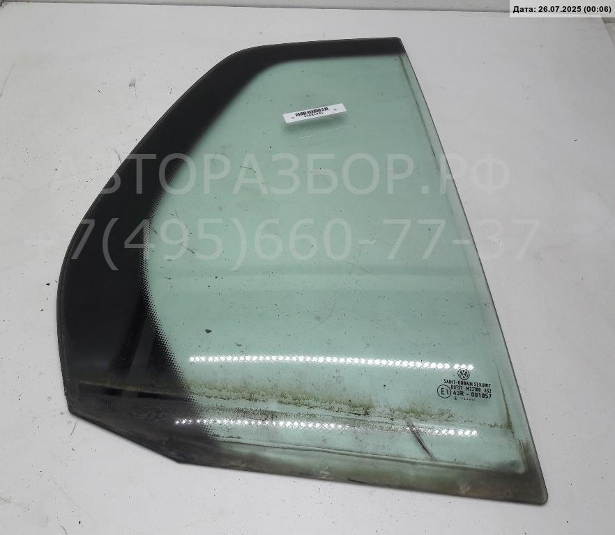 Стекло двери задней правой (форточка)