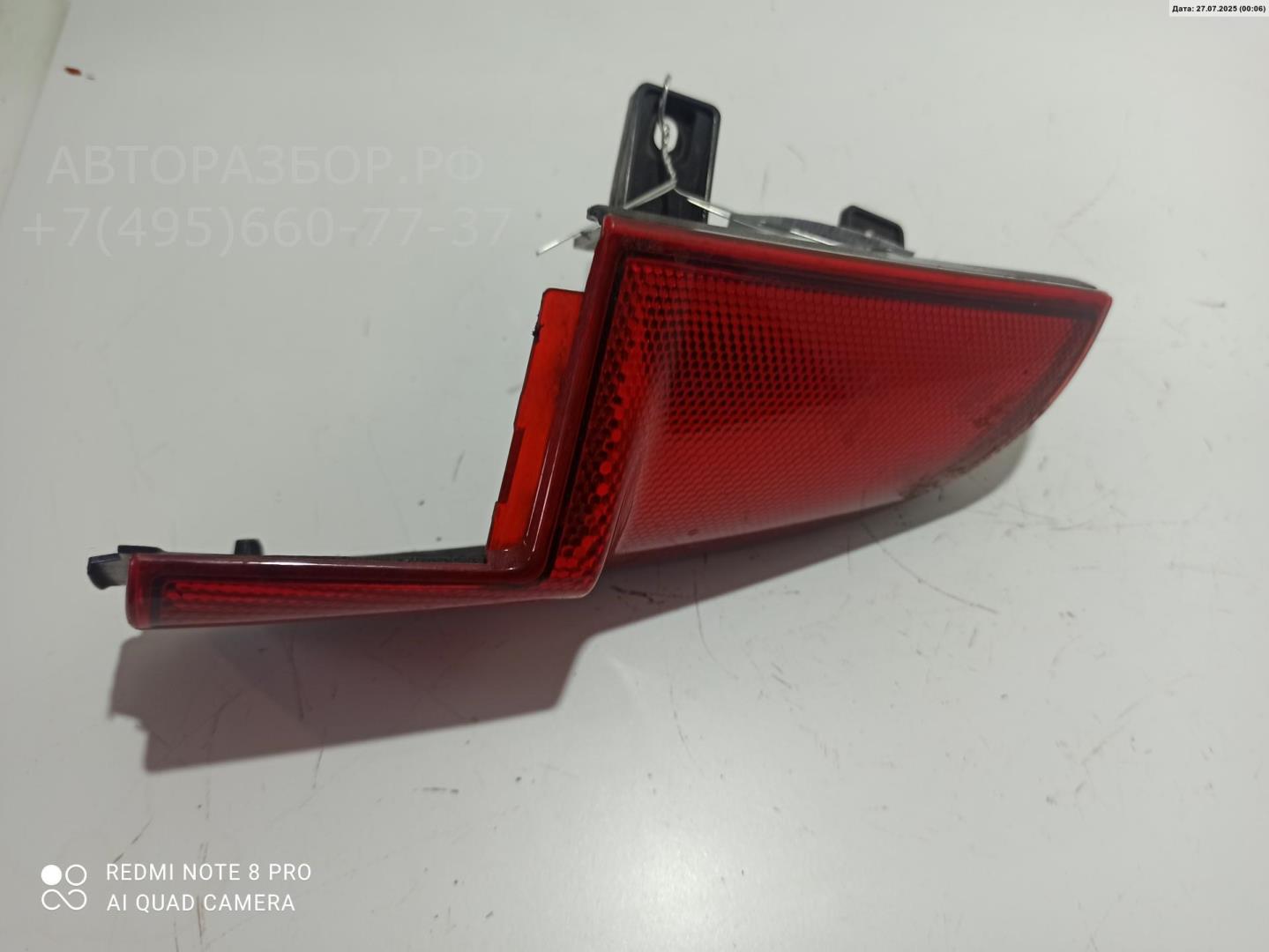 Отражатель в бампер задний правый